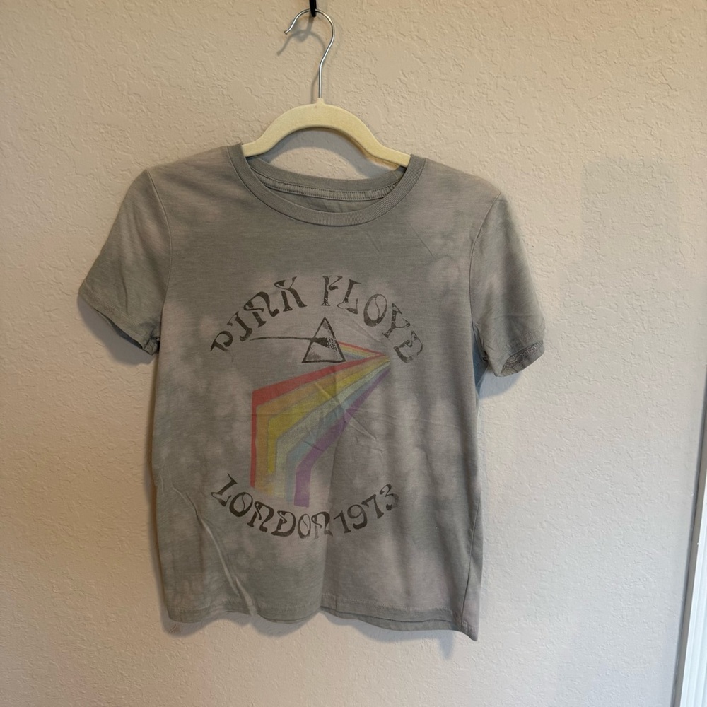 Gray Pink Floyd Graphic T-Shirt Size XS
